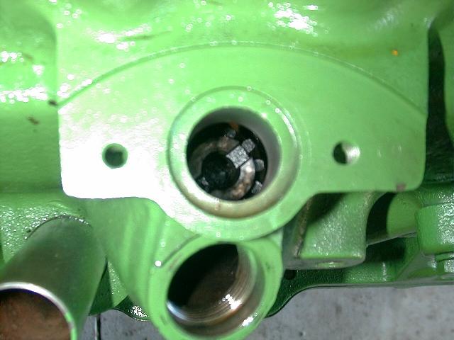 diesel pump 90 degrees off