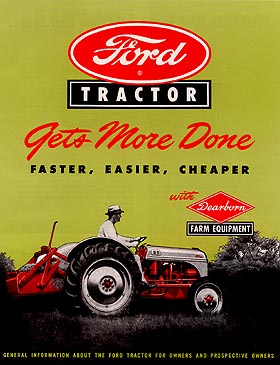 BR7 Ford Tractor Sales Brochure 1948-1952 BR-7