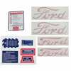 Ford Jubilee Ford Instructions Decal Set, NAA, Mylar