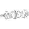 Ford 6000 Crankshaft - 76 Tooth Gear - Late