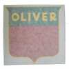 Oliver 1950 Oliver Decal Set, Shield, 1-7\8 inch Red, Vinyl
