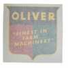 Oliver 1955 Oliver Decal Set, Finest in Farm Machinery, 6 inch, Vinyl