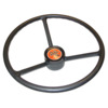 photo of Steering wheel, 17-3\4 inch diameter, deep dish, 7\8 inch 36 spline hub. For tractor models MF230 with power steering to serial number 9A349239 and late production manual, MF235 with power steering serial number 9A214239 and up except Orchard Diesel, MF245 to serial number 9A349239, MF255 to serial number 9A324137, MF26. Replaces 772868M1, 508460M2, 894737M1, 525681M2, 1671945M1, 772064M1