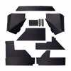 John Deere 4230 EZ Cab Kit, Black Vinyl with Formed Plastic, 7 inch Wide Seat Base