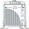 Case 1845C Radiator