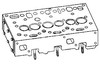 photo of For tractor models 175, 180, 20, 255, 265, 275, 31, 40 all with Perkins A4.236 and A4.248 Diesel Engines. Cylinder head includes valves, guides and springs, assembled. Replaces ZZ080054, 743112M1.