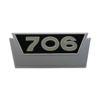 Farmall 706 Number Emblem, Farmall 706 Gas
