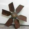 Case 1370 Cooling Fan - 6 Blade, Used