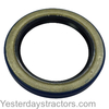 photo of Thisbull pinion shaft bearing retainer oil seal has a 2.125 inch Inside Diameter, a 3.335 inch Outside Diameter and is .438 inch wide. There are two used per tractor. It Fits:C. Replaces: 351108R91, 70201C1