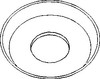 Ford 601 Steering Shaft Gear Thrust Bearing Retainer