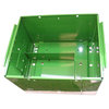 photo of If you have a John Deere 720 or 730, diesel with pony start, we have the new battery box you have been looking for. This box measures 15-1\2 inches long, 13 inches wide and 10-1\4 inches tall. There is no toolbox door, but it has a divider so it will work with float ride seats. The part ships Powder coated green and has a stamped Center Line. Replaces John Deere part numbers AF3846R