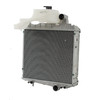 photo of This radiator fits the following tractor models: 6020, 6120, 6120L, 6215, 6220, 6220L, 6320, 6320L, 6415, 6420, 6420L, 6420S, 6425, 6520L, SE6020, SE6120, SE6220, SE6320, and SE6420. The core measures 19 7\8 inches high, 21 3\8 inches wide, and 5 1\4 inches deep. Replaces part numbers: AL176361, AL169733, AL160274, AL164554, and AL171542.