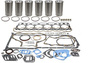 photo of 6-Cylinder Diesel, 404 CID. 4-1\4 inch standard bore, 3-ring piston. Basic engine kit. Contains sleeves and sleeve seals, pistons and rings, pins and retainers, pin bushings, connecting rod bolts, complete gasket set, crankshaft seals. Ford Engine Serial numbers 215000 to 335845. For 4000 Series, 4020 Series. Bearings ordered separately.