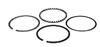 Ford Jubilee Piston Ring Set, 134 Gas, STD, Chrome Top Ring