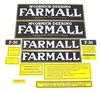 Farmall F30 Decal Set