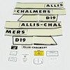 Allis Chalmers D19 Decal Set, Vinyl Cut