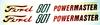 Ford 871 Decal Set, PowerMaster