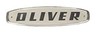 Oliver 550 Emblem, Front, Black Letters
