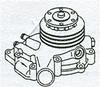photo of For tractor models 4050 with 6-359 Engine. Water Pump.