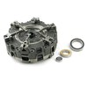 photo of Clutch Kit. Dual Clutch, pressure plate with captured 11 inch 5 pad 1-3\8 inch 19 spline dampened transmission disc (RE64042), 11 inch woven 1 inch 13 spline hub PTO disc (RE45662). For tractors with recessed flywheel. Includes pilot bearing and release bearings. If your flywheel has been resurfaced and the PTO disc is not captive, this is not the correct kit (See RE211277KT). Used on John Deere 5200, 5210, 5300, 5310, 5400, 5410, 5500, 5510 Additional $25.00 shipping due to weight.