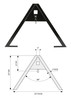 Ferguson TE20 Quick Hitch A-Frame Implement Adapter