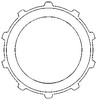John Deere 2040 Clutch Plate, Powershaft