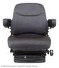 Massey Harris MH555 Seat, Air Suspension, Black Leatherette, Universal