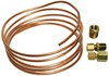 photo of Universal, for tractors using 1\8 inch x 6 foot copper oil line. Includes 6 foot 1\8 inch line, 2 inch x 5\16 inch -24 UNF nuts, 2 compression sleeves, and a 1\8 inch-27 NPTF female to 5\16 inch-24 UNF male adapter.