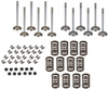 photo of Cylinder HEAD Overhaul Kit. For tractor models 4000, 4020, 4040, 4230, 4520. Valve overhaul kit. Contains intake and exhaust valves, valve caps, springs, and keys. 1 kit used in 404 CID 6 cylinder diesel engine (s\n 215000 and up); 404 CID turbocharged diesel engine (to s\n 245546).
