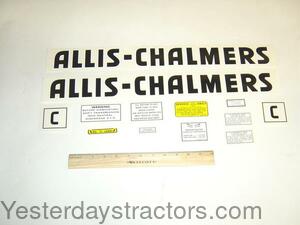 Allis Chalmers C Decal Set ACCB