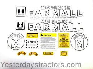 Farmall Super M Decal Set IHCSM
