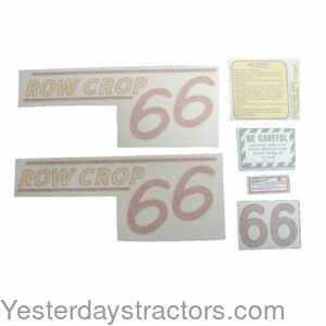 Oliver 66 Tractor Decal Set 102807