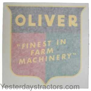 Oliver 995 Oliver Decal Set 102950