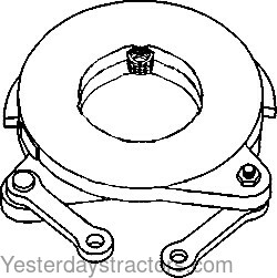 Oliver White 4 180 Brake Actuating Disc 105725AS