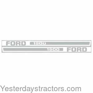 124355 Ford Decal Set 124355