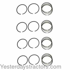Allis Chalmers IB Piston Ring Set - Standard - 4 Cylinder 128868
