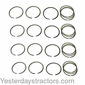 Ford 861 Piston Ring Set - 4.000 inch Overbore - 4 Cylinder 129003