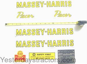 Massey Ferguson Pacer Decal Set R1357