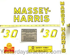 Massey Harris MH30 Decal Set R1362