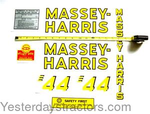 Massey Harris MH44 Decal Set MH44