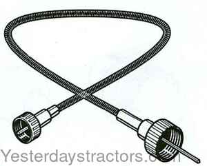 Oliver 1950 Tachometer Cable-38 Inches Long 157566AS
