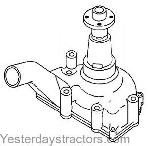 Oliver Super 88 Water Pump 162899AS