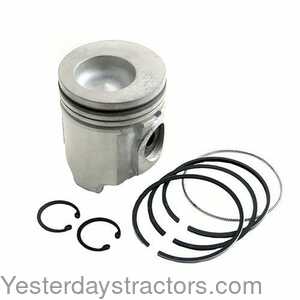 Ford 8340 Piston and Rings - Standard - Single Cylinder 166430