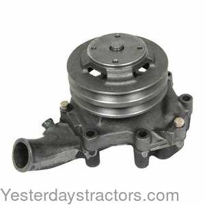 Ford 7410 Water Pump with Backing Plate and Double Groove Pulley 169000