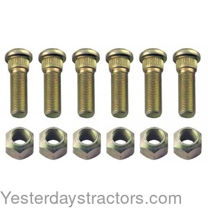 Ford Super Dexta Wheel Nut and and Stud Pack (6) 177012
