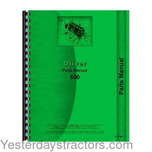 Oliver 500 Parts Manual 185523