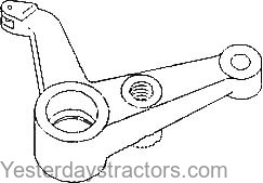 Massey Ferguson 175 Steering Arm Shaft 194590M1