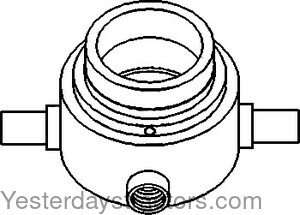 Oliver White 2 62 Clutch Bearing Carrier 303057364