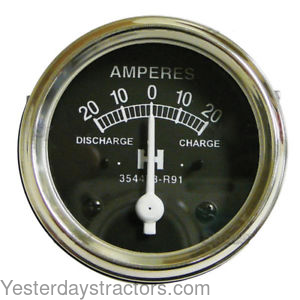 Farmall WDR9 Amp gauge 354473R91