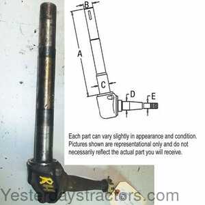 Ford 2600 Spindle - Right Hand 400624